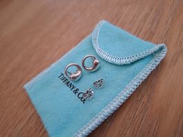 Tiffany&Co.Elsa Peretti circle Ohrringe/Ohrstecker silver!!