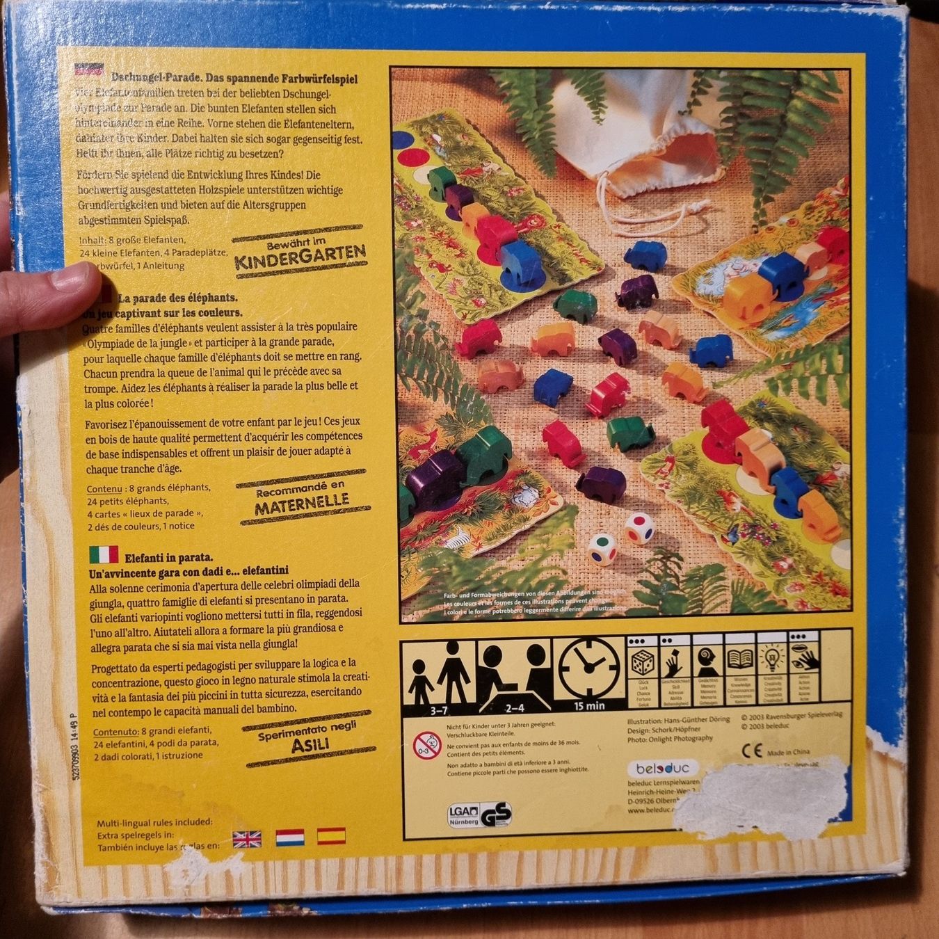 Ravensburger Spiele: Jeu Dschungel-parade, Ravenesburger, beleduc – Gebraucht aus Fribourg von jarmilka 5