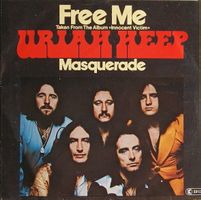 URIAH HEEP tolle Single Free me KEN HENSLEY MICK BOX Kult