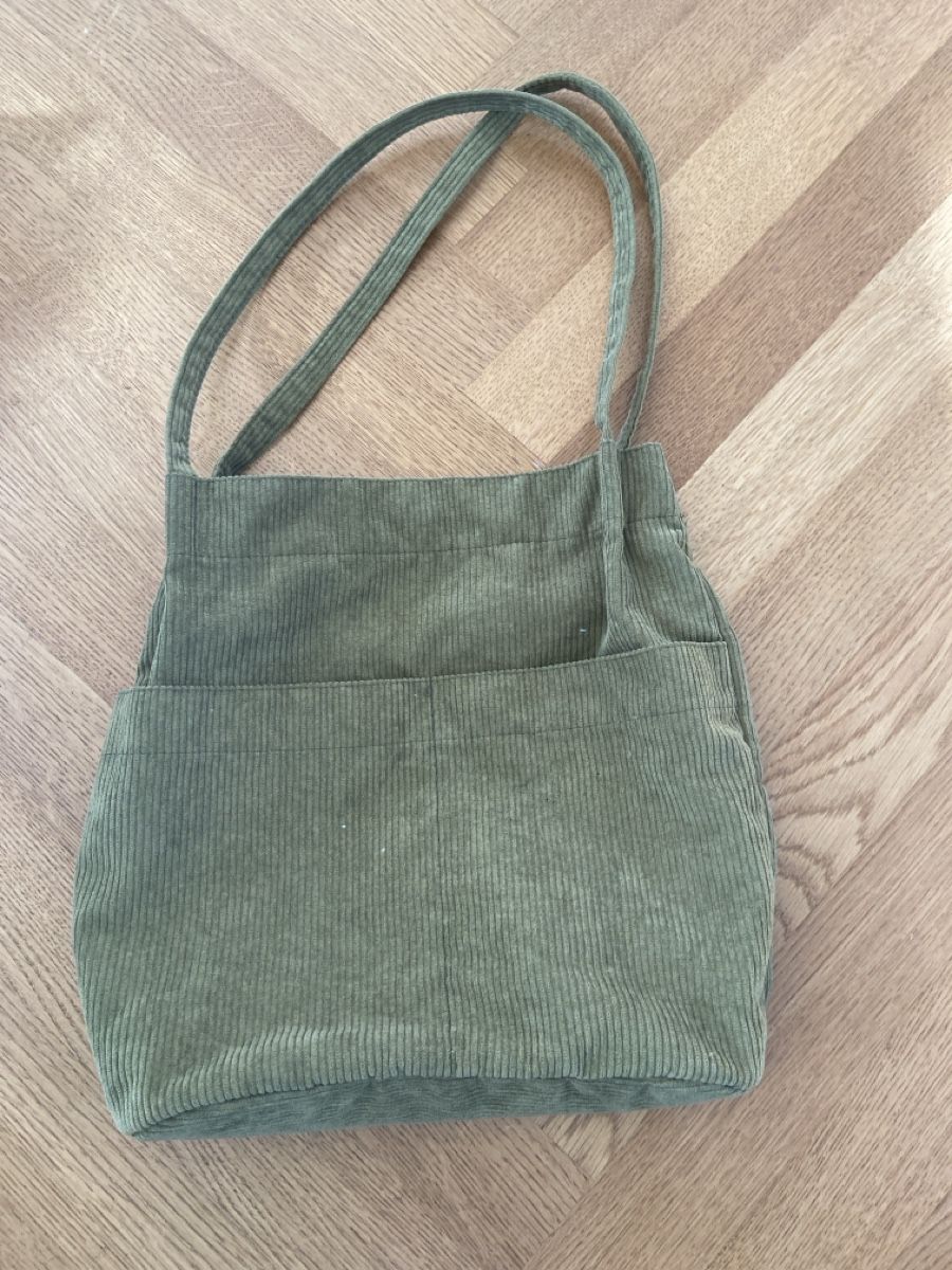 Borse: Olive Cord Shopper Bag – Usato da Luzern venduto da 2ndchances