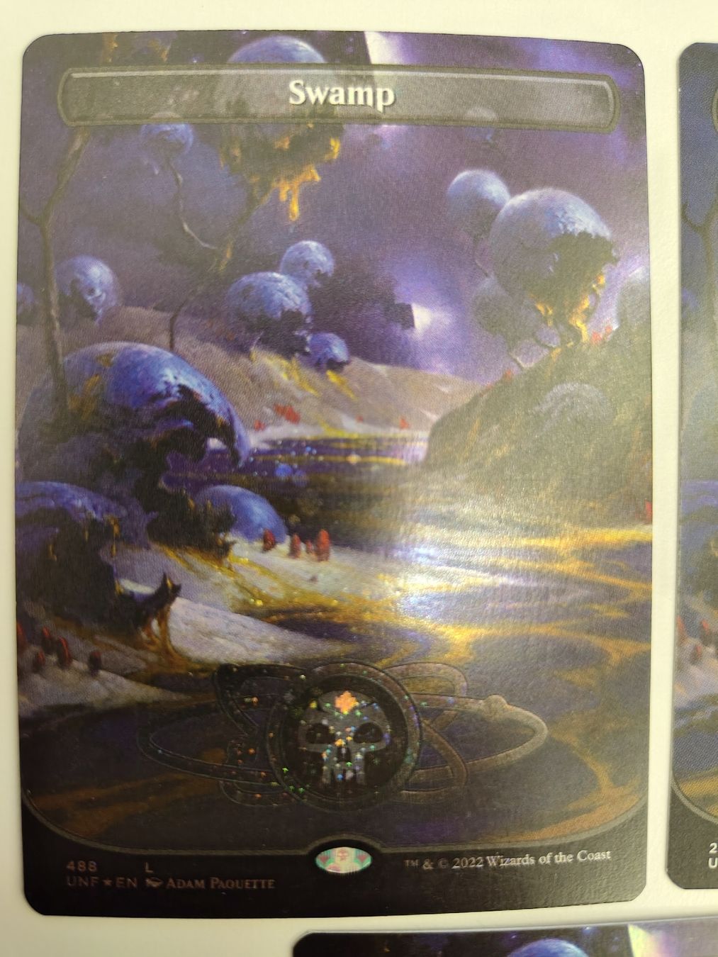 Magic The Gathering Carte collezionabili: MTG Swamp Unfinity 2 foil 5 non foil – Nuovo (secondo la descrizione) da Obergerlafingen venduto da kingslayer4 1