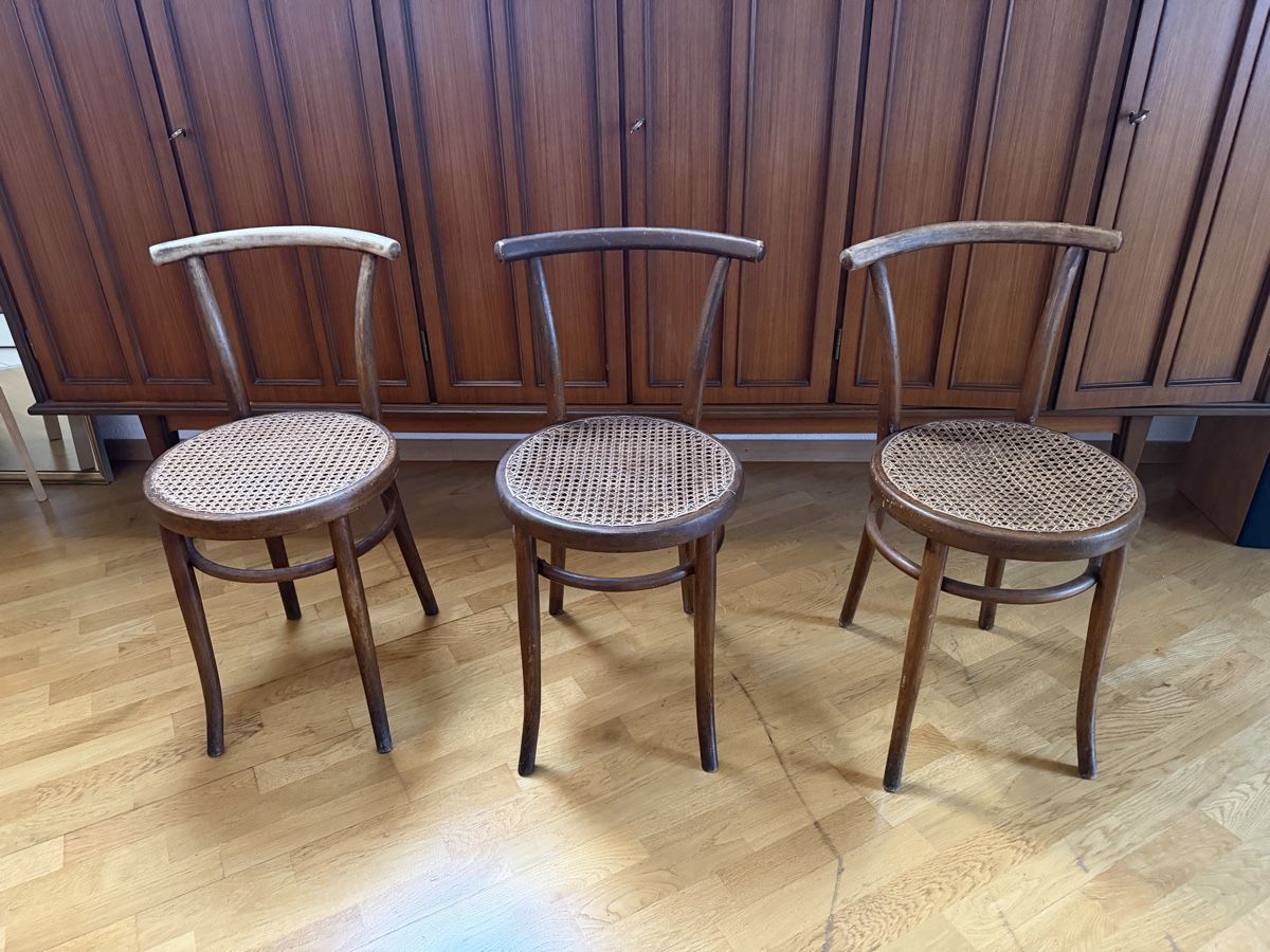 Stühle: 3 vintage J&J Kohn chairs – Gebraucht aus Genève von joc_828m 1