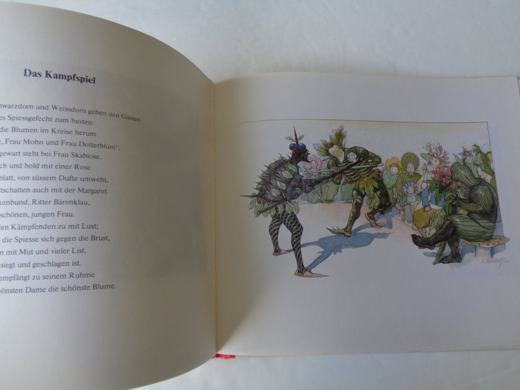 Libri: Blumen Märchen von Ernst Kreidolf – Usato da Chur venduto da omonia 2