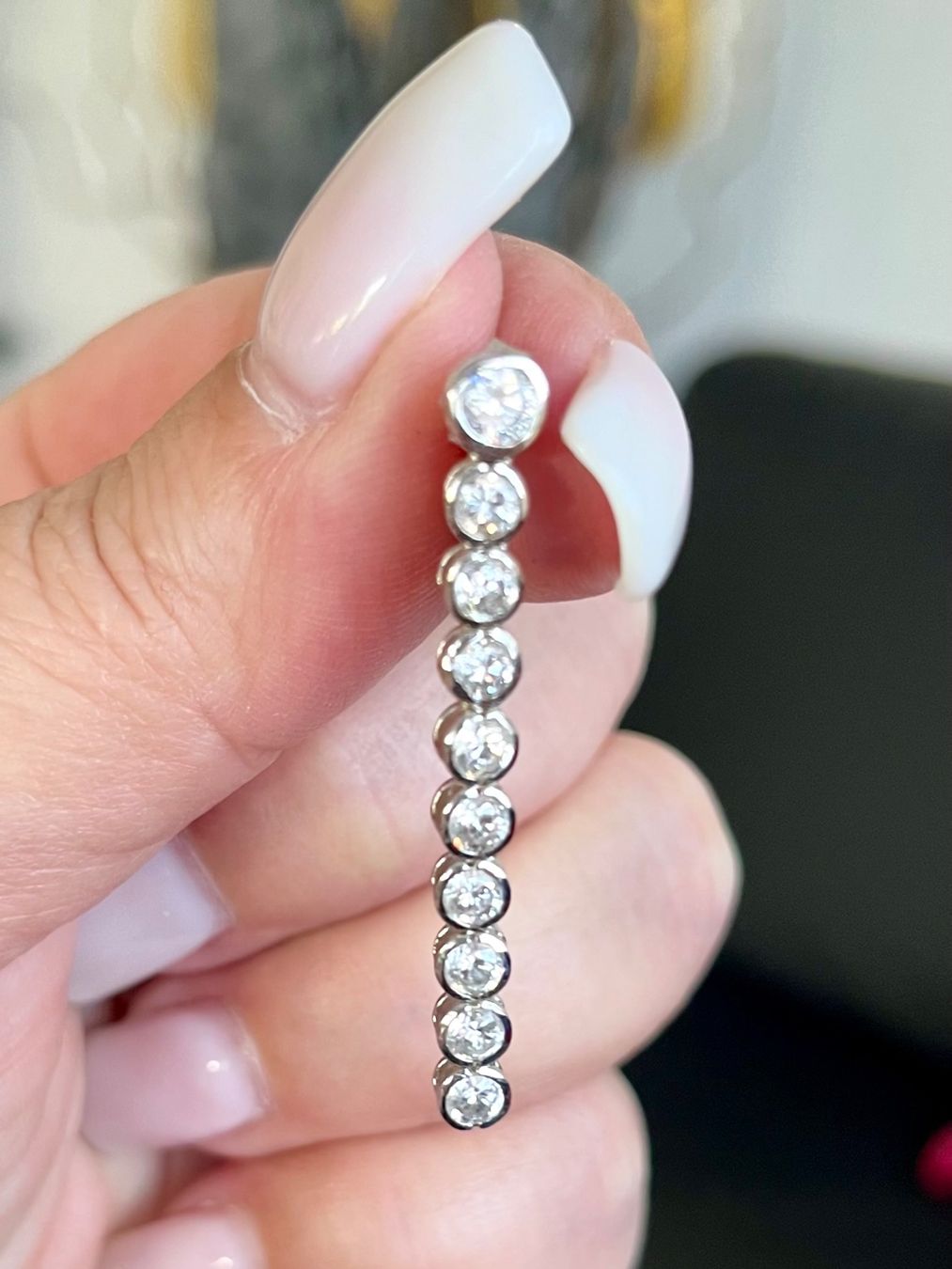 Swarovski Orecchini pendenti & Orecchini a lobo: Schöne Swarovski Ohrringe – Usato da Seuzach venduto da Rose56 1