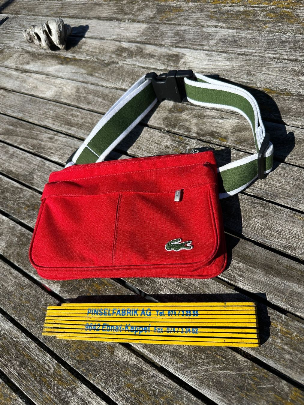 Lacoste Borse: Lacoste Bauchtasche neuwertig – Usato da Zürich venduto da atlantis77