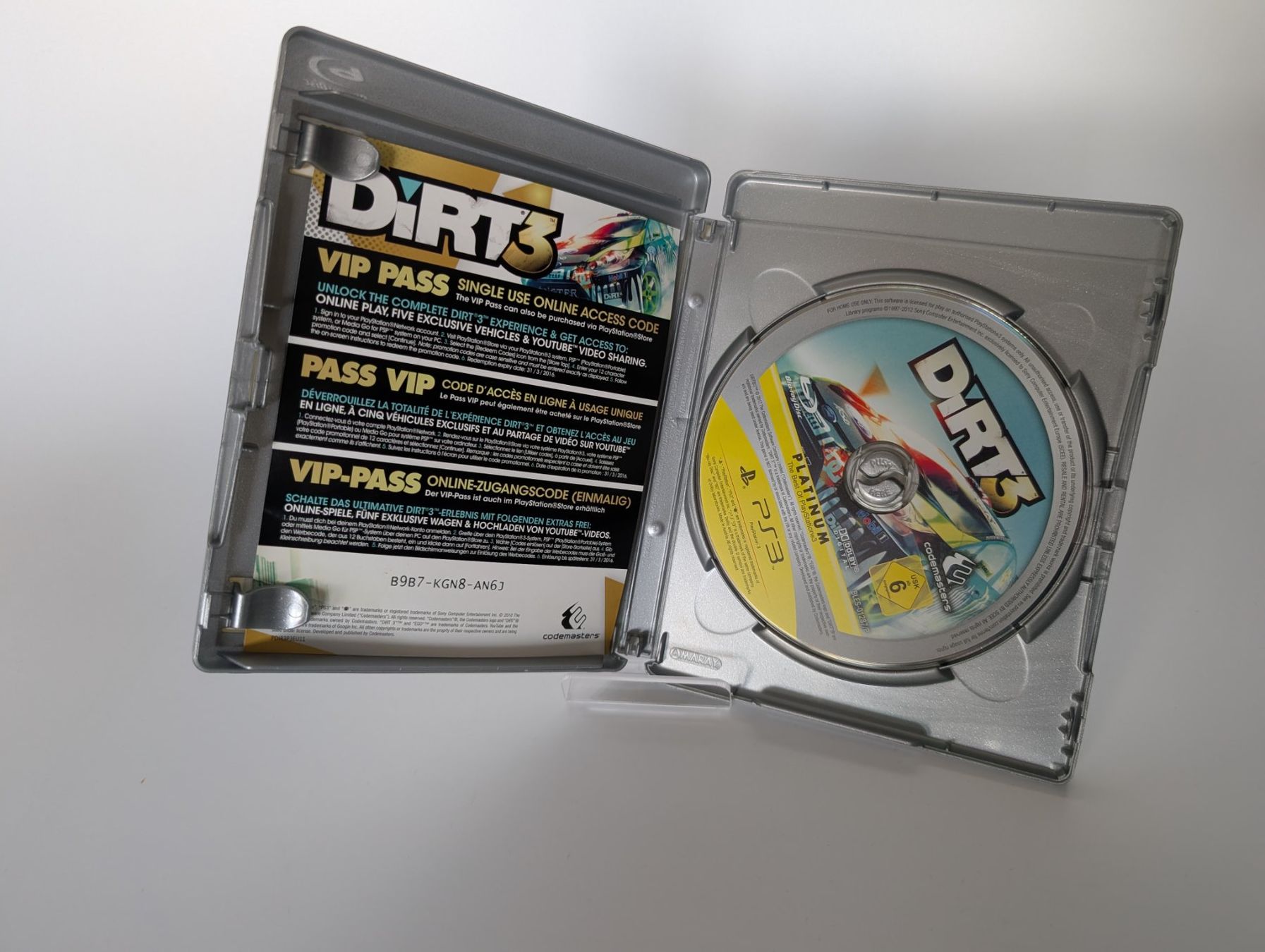 Sony Spiele: Dirt 3 - PS3 - Sony Playstaion – Gebraucht aus Ostermundigen von TradeLab 1