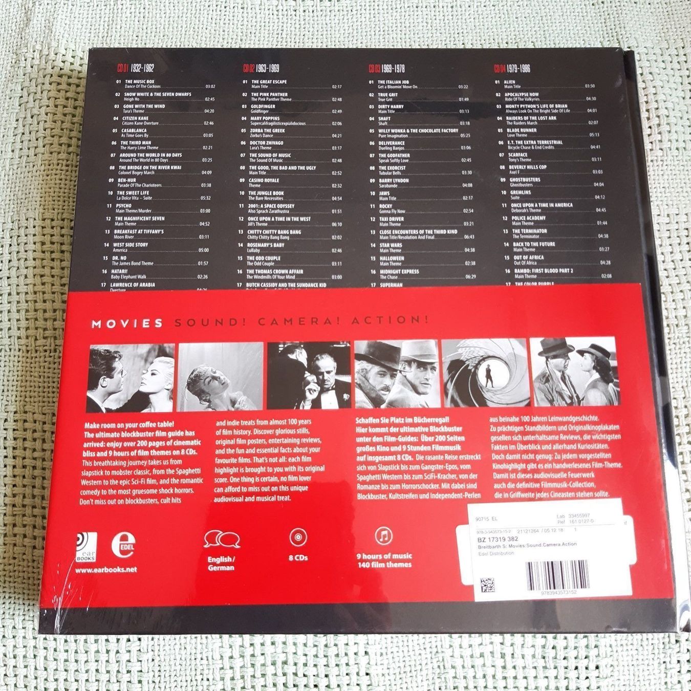 Libri: Filmmusik Buch mit 8 CDs NEU! – Nuovo e nell'imballaggio originale da Basel venduto da odradek 3