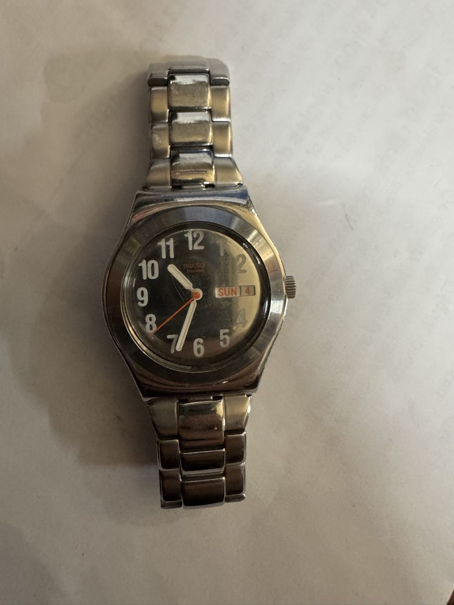 Swatch Orologi: Swatch montre acier inoxydable – Usato da Lausanne venduto da Michel_Ozcan