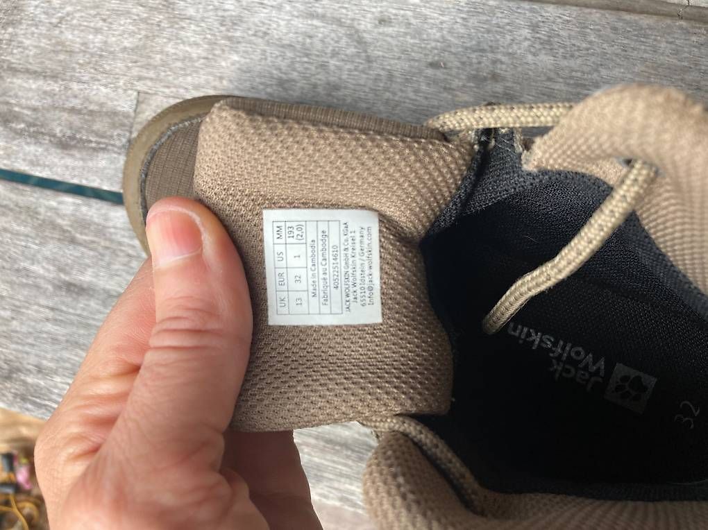 Chaussures garçon: Wanderschuhe Jack Wolfskin Gr. 32 – D'occasion à Schmiedrued par Giorda 3