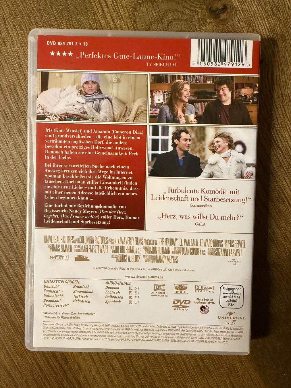 Alle DVDs: DVD Liebe braucht keine Ferien – Gebraucht aus Seengen von Gegu2 1