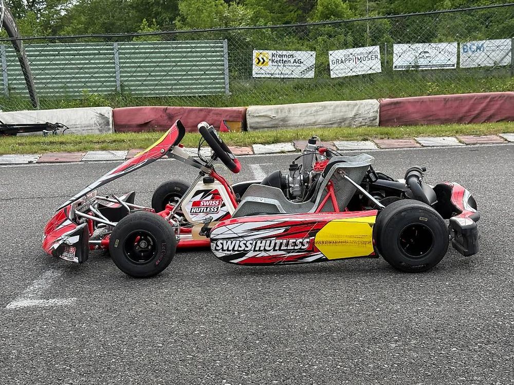 Swiss Hutless Kart mit Motor Rotax 3