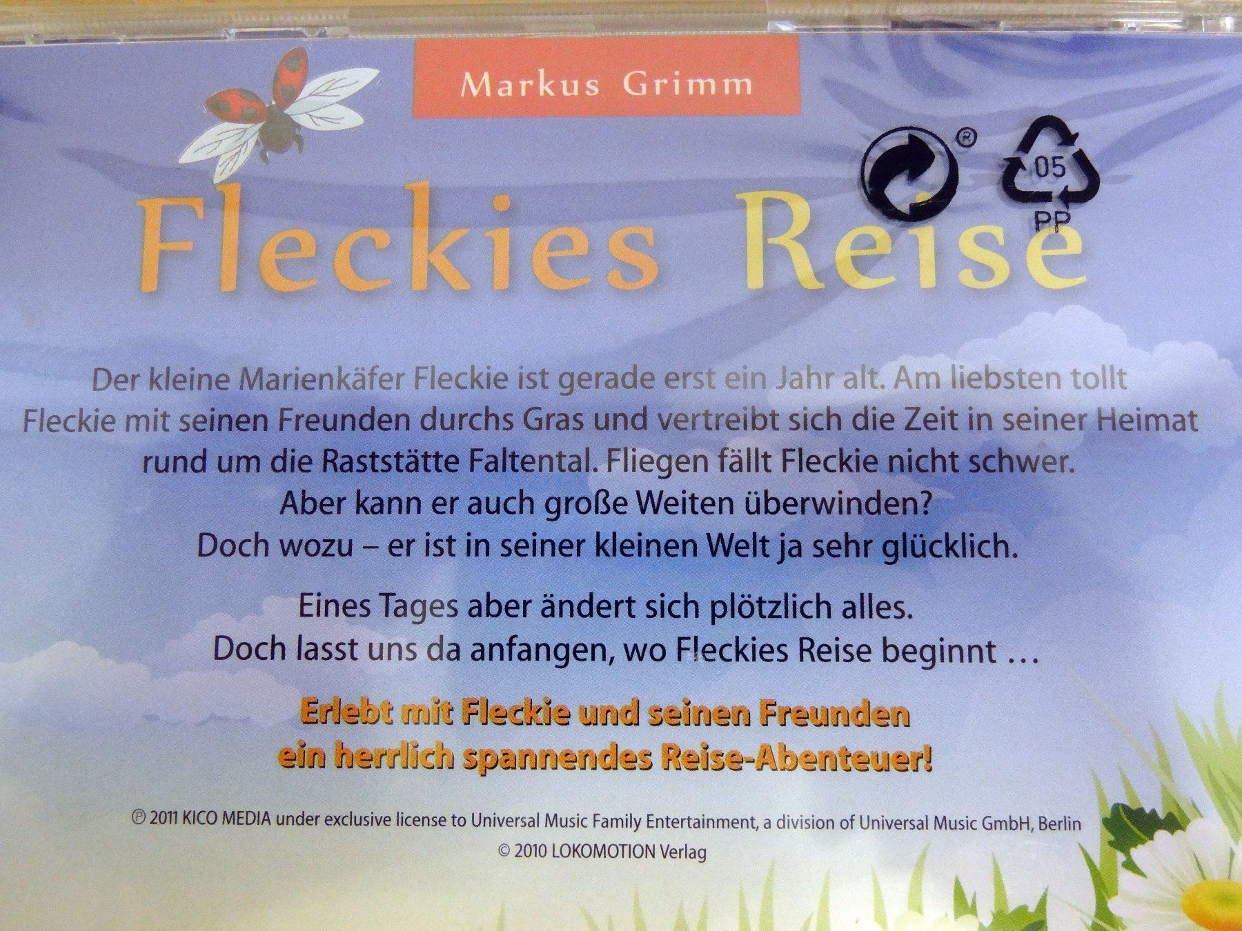 CD: CD - Fleckies Reise - Neu und originalverpackt – Nuovo e nell'imballaggio originale da Amlikon-Bissegg venduto da allerlei-versand 1