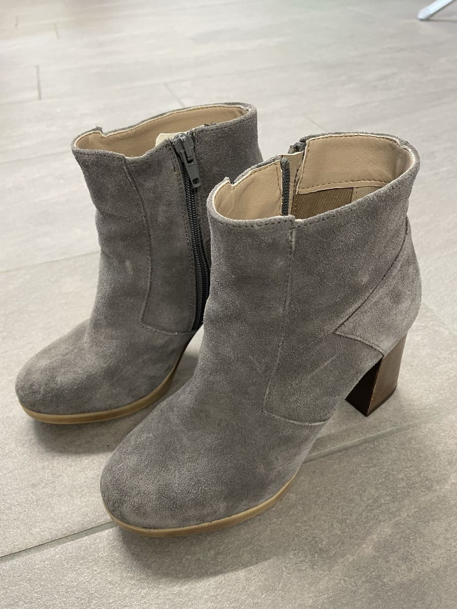 Scarpe da donna: Echtleder Stiefel Grau – Usato da Kilchberg BL venduto da ann_kwk5 1