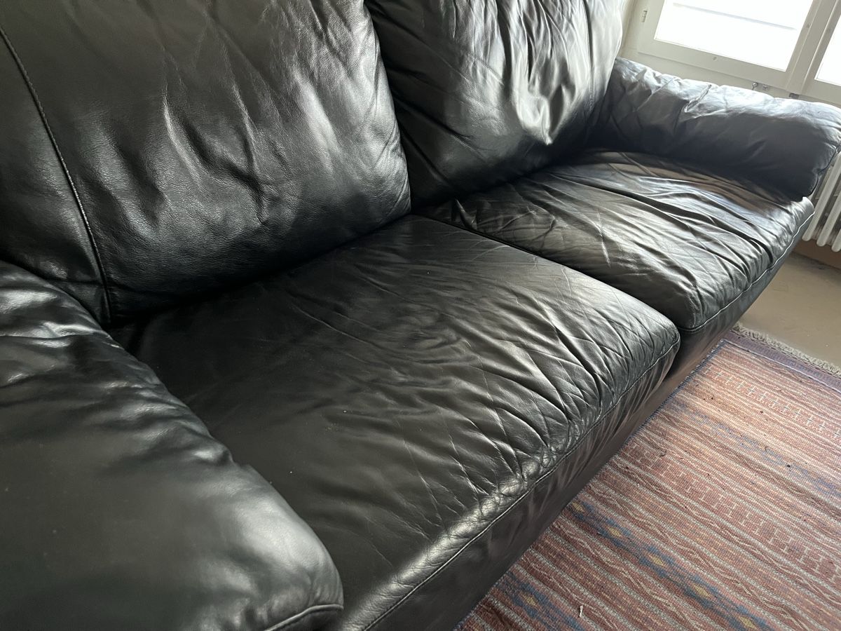 Sofas: Sofa schwarz – Gebraucht aus Winterthur von Rawo26 5