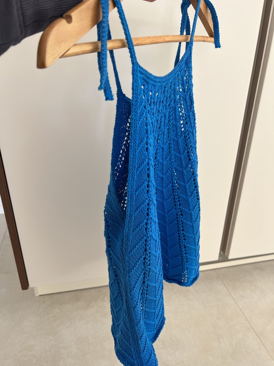 Camicette: Cotton knitted summer blouse – Nuovo (secondo la descrizione) da Corsier GE venduto da Karol_save_planet 5