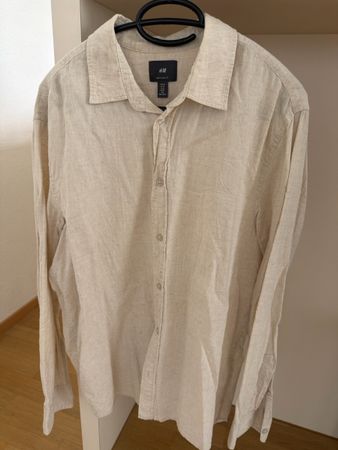 Hemd von H&M beige, Grösse M