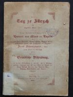DER TAG ZE ZÜRYCH AM YNGENDEN MEIEN 1351,SELTEN