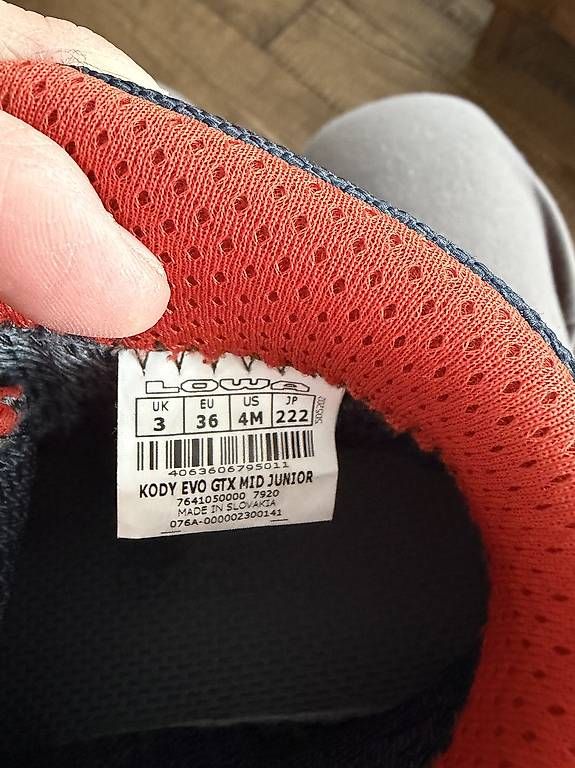 Scarpe per ragazzi: Lowa kids 36 – Usato da Spiez venduto da RIGELER01 3