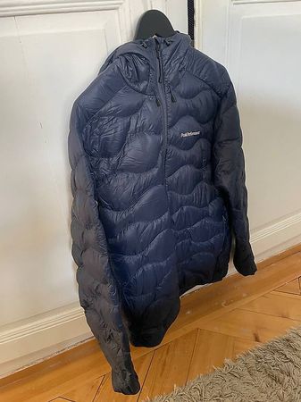 Peak Performance Helium Hood Daunenjacke Herren, L, navy