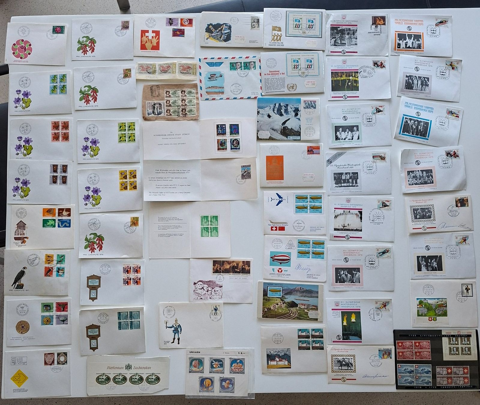 Buste & buste per spedizione: Briefmarken und Sonderbriefmarken – Usato da Schlieren venduto da Pascale07