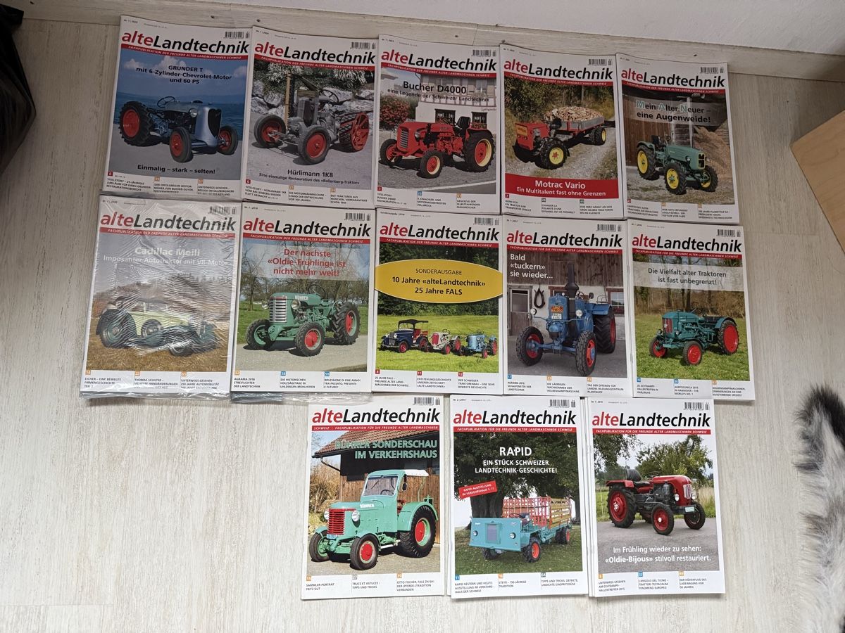 Zeitschriften & Magazine: 44x Zeitschrift „Alte Landtechnik“ – Gebraucht aus Siebnen von ldobler_ 1