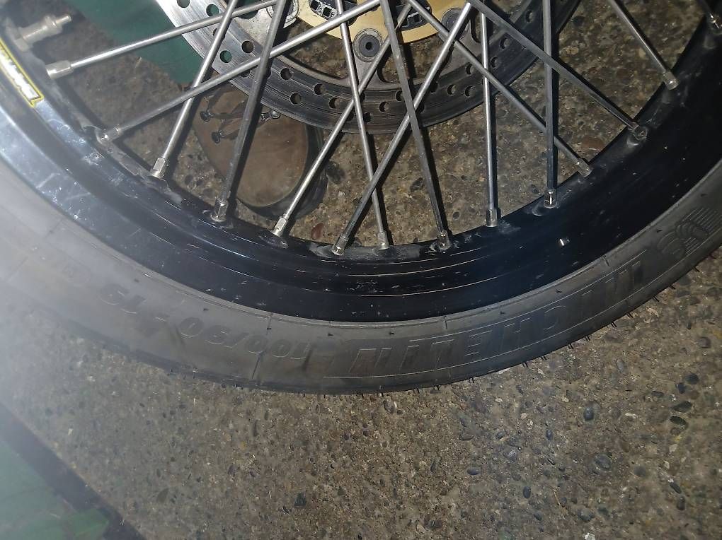 Michelin Pneumatici & Ruote complete: Roues RallyRaid Honda CB500X 2013-2018 – Usato da Charmoille venduto da Jean-MichelM 1