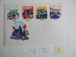 FDC Sehenswürdigkeiten aus Viererblock