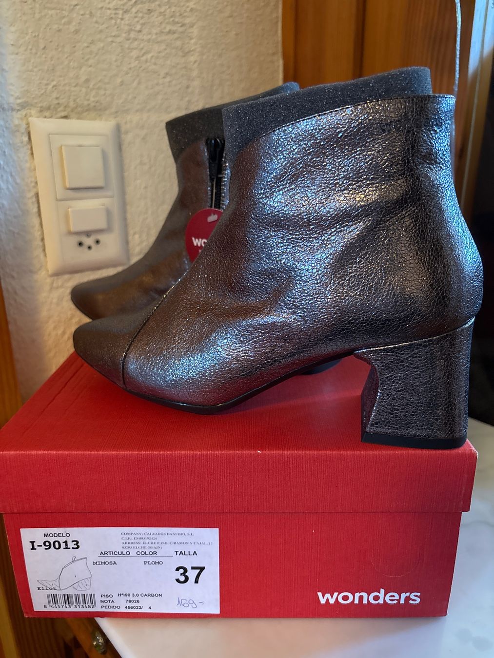 Scarpe da donna: Wonders . Mimosa plomo - 37 – Nuovo e nell'imballaggio originale da Besenbüren venduto da teluride89