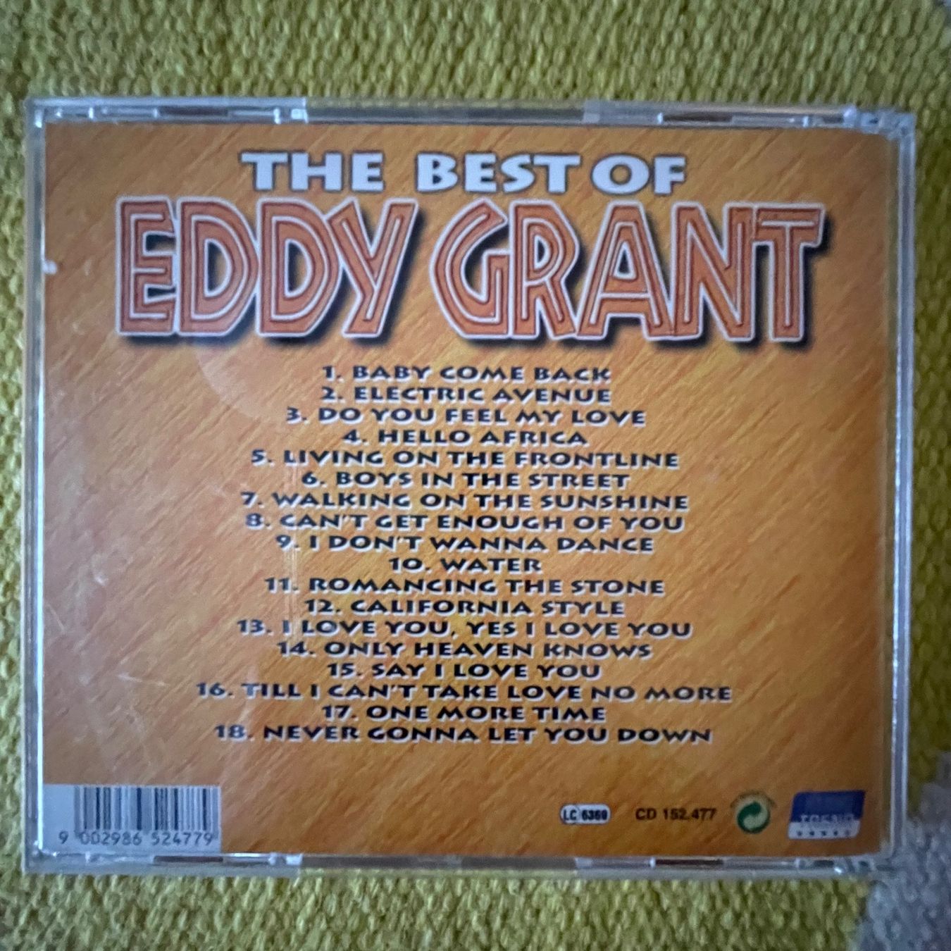 CD: EDDY GRANT-BEST OF – Usato da Rorschacherberg venduto da CD-Roli 1