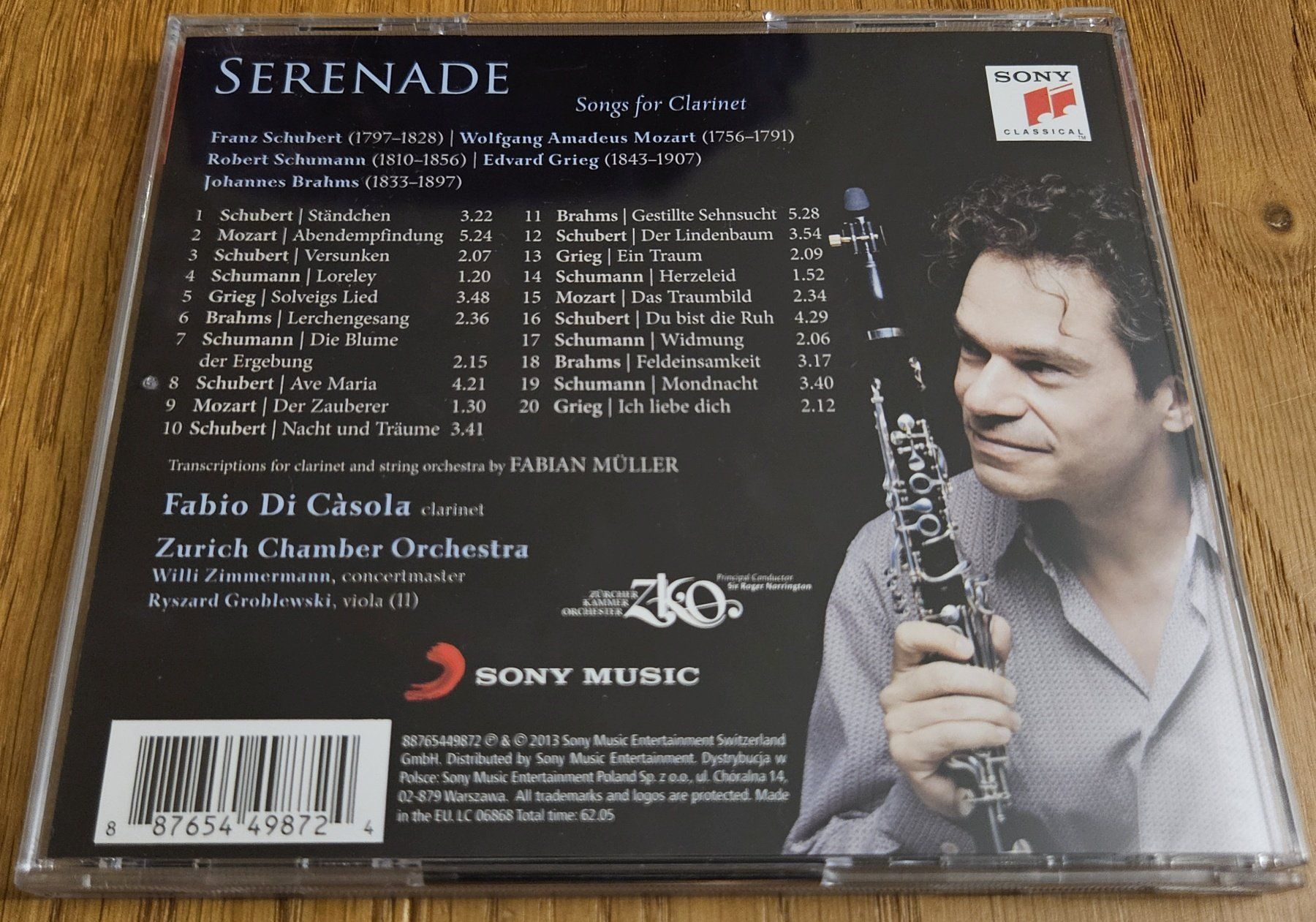 CD: CD Fabio Di Càsola: Serenade – Usato da Schaffhausen venduto da asyouwestley 1