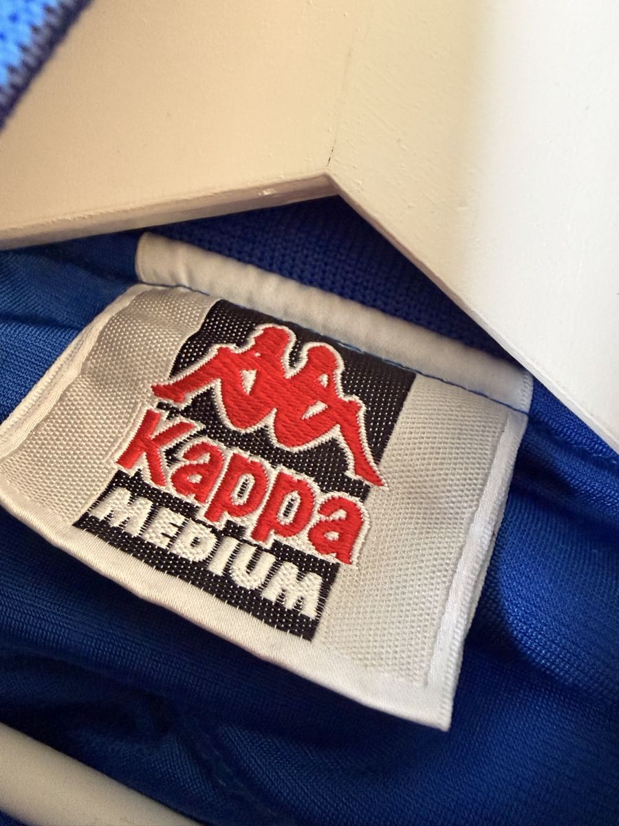 Kappa Giacche: VINTAGE BLUE KAPPA TRACK JACKET MEDIUM – Nuovo (secondo la descrizione) da Villmergen venduto da sar_yrt7 2