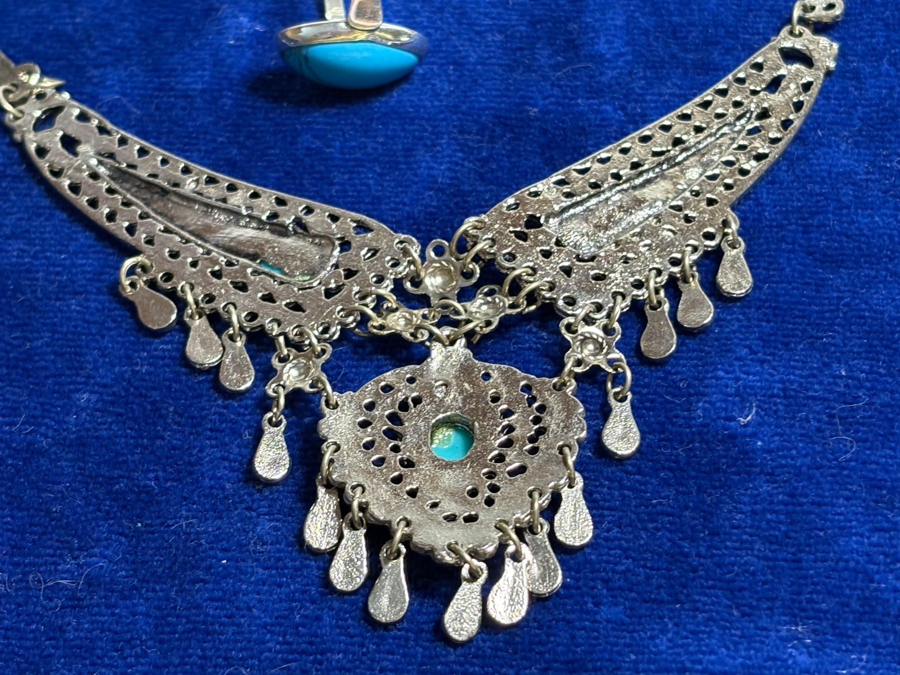 Catenine: 1 Collier und 1 Ring, material unbekannt – Usato da St. Peterzell venduto da verena40 2