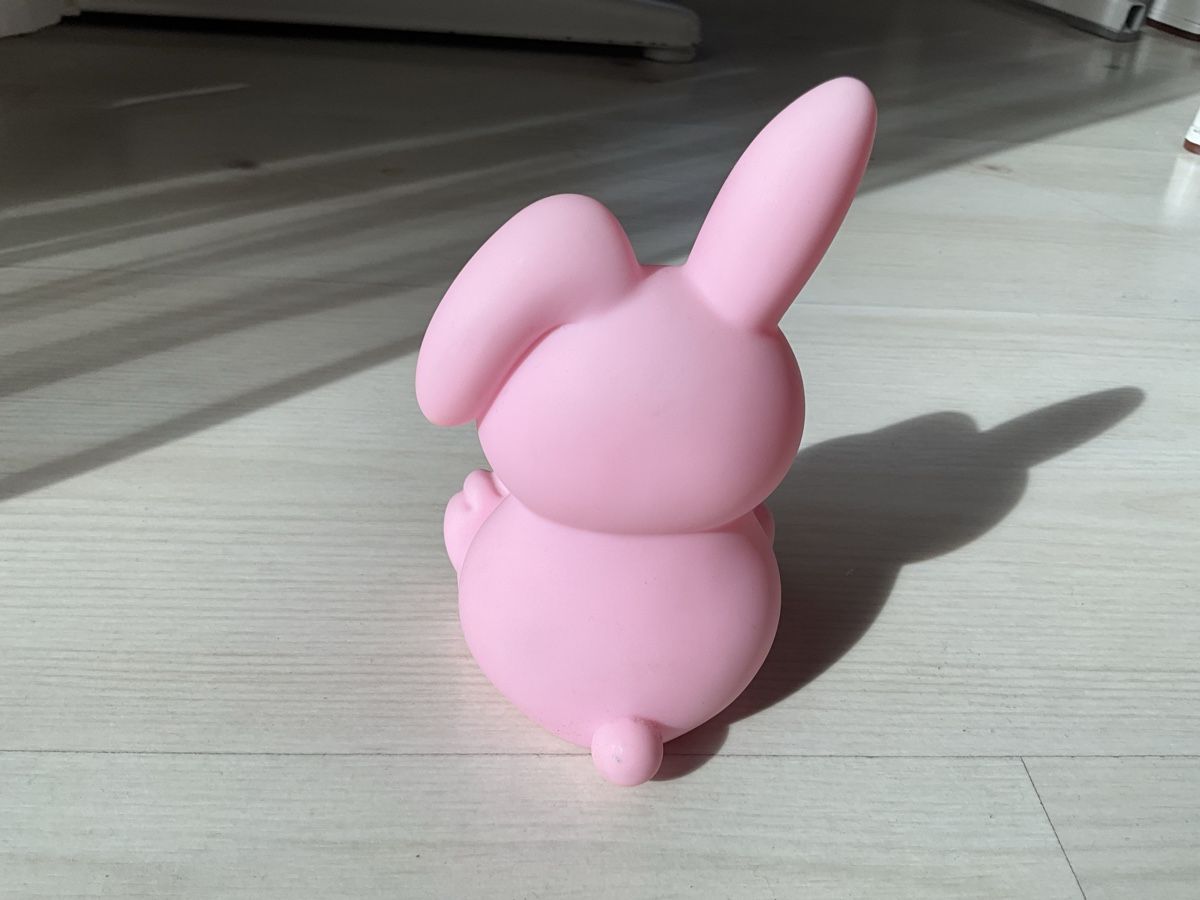 Lampade: Nachtlicht Kinder HASE rosa – Usato da Oberhof venduto da Hibrzel 2