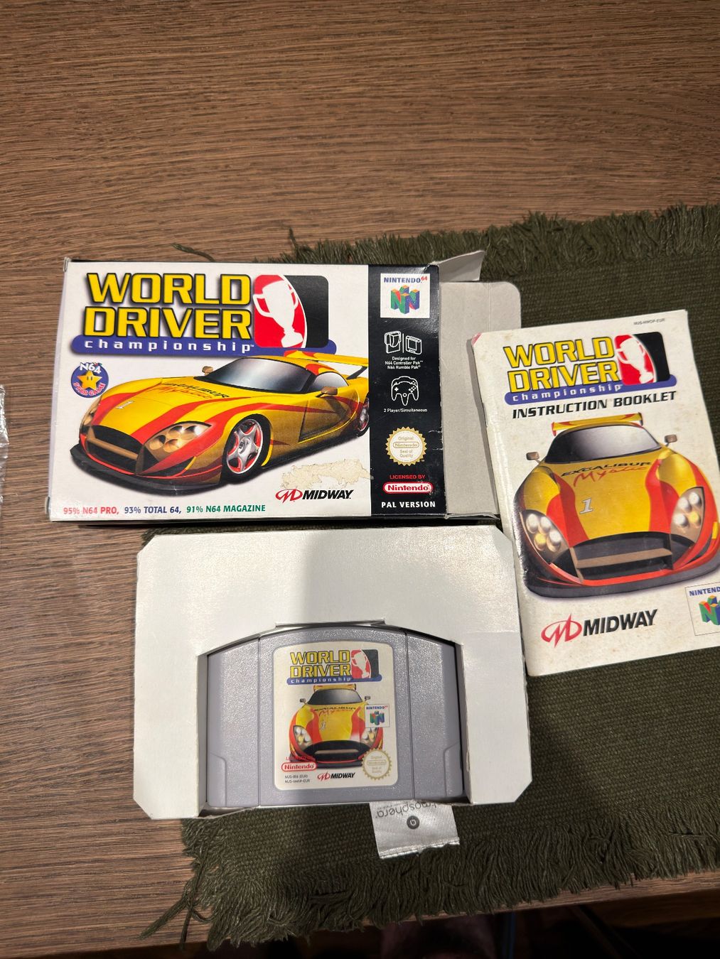 Nintendo Giochi: World driver championship 64 – Usato da Bellinzona venduto da Andreea90