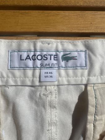 Neue Lacoste Herren Shorts Weiss