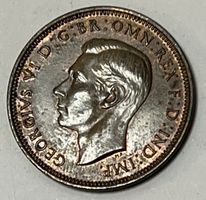 ½ Penny - George VI - Vereinigtes Königreich - 1939