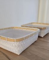 2 Badezimmer Körbe
