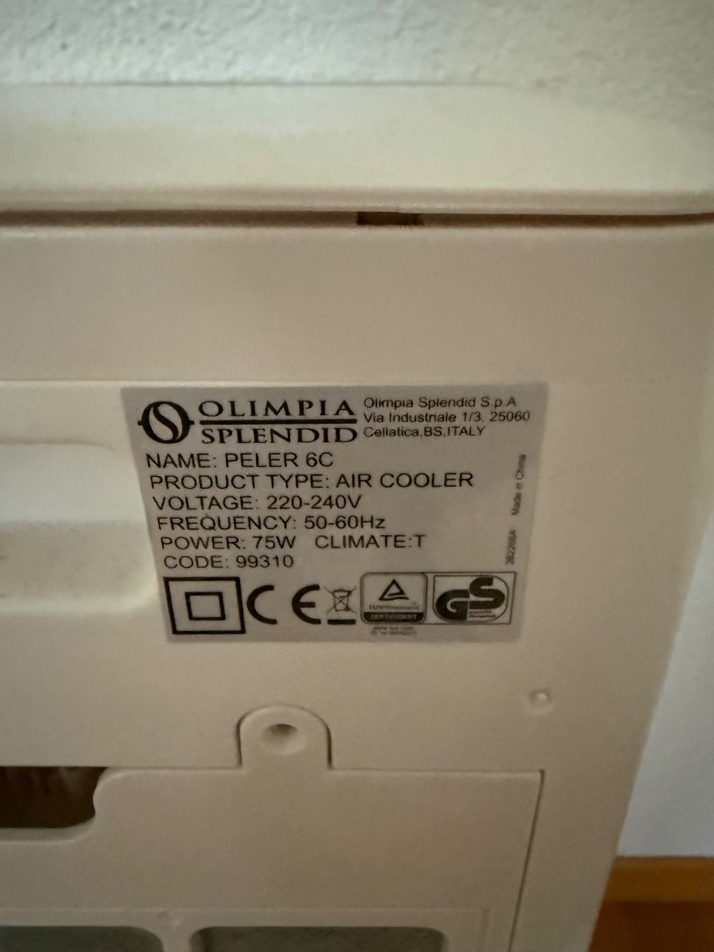 Ventilatoren: Turmventilator mit Kühlfunktion OLIMPIA SPLENDID – Gebraucht aus Hombrechtikon von Uptowns 2