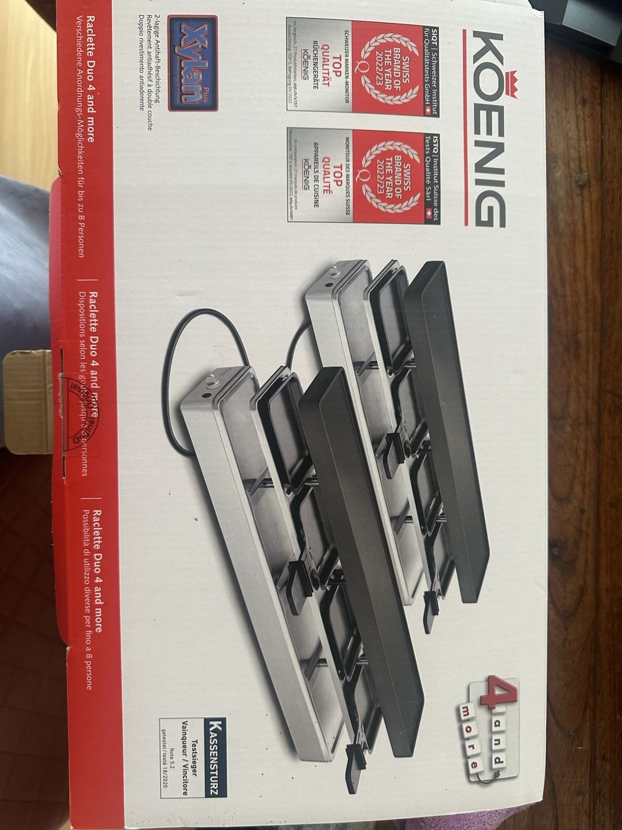 Elettrodomestici da cucina: Koenig Raclette Duo  – Usato da Rietheim venduto da Honeyxxx