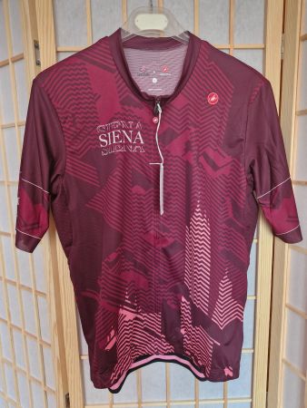 Neues Castelli-Velotrikot Giro Siena, Herren, Gr. XL