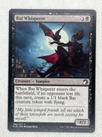 Magic Bat Whisperer Karte MID EN guter Zustand