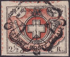 WINTERTHUR, Nr.12, fehlerfrei mit Attest, Kat: 5400.-+