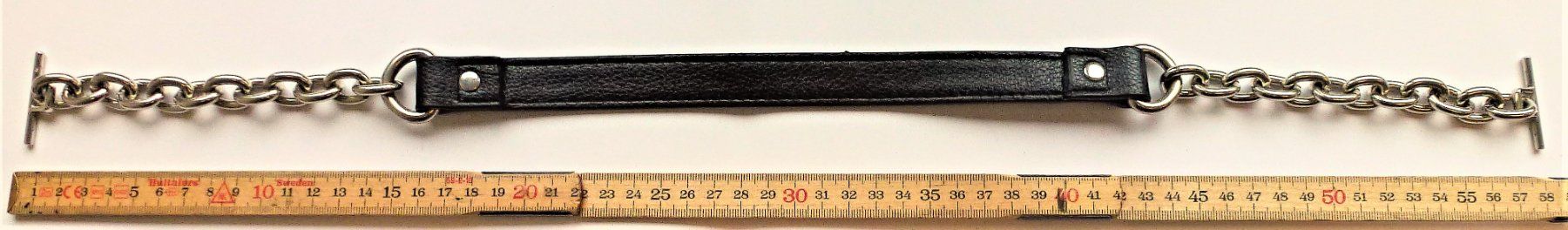 Nastri decorativi: Lederband mit Ketten Nr.2 – Usato da Murgenthal venduto da B.StM