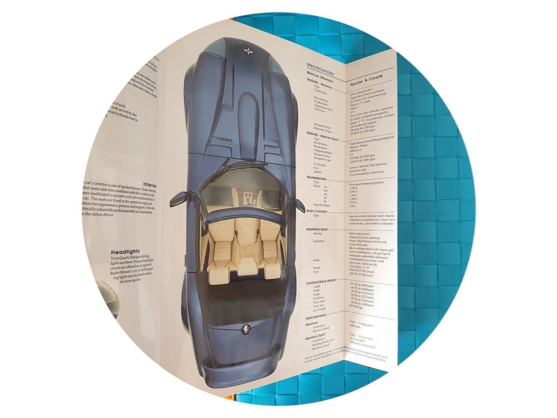 Riviste & Magazine: MARCOS MANTARA - Prospekt / Katalog – Usato da Viganello venduto da CARLiteratur 2