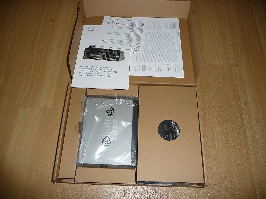 Cisco Hub & Switch: Cisco SG250-08HP 8-Port PoE Switch – Nuovo e nell'imballaggio originale da Rapperswil SG venduto da 1035f 1