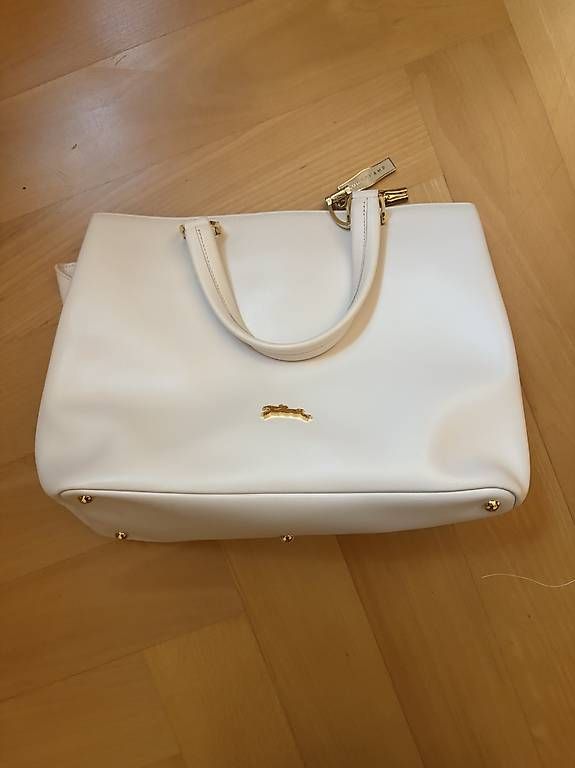 Longchamp Borse da donna: Longchamp-Tasche Honoré 404 M Weiss – Nuovo (secondo la descrizione) da Zürich venduto da michelle2805 1