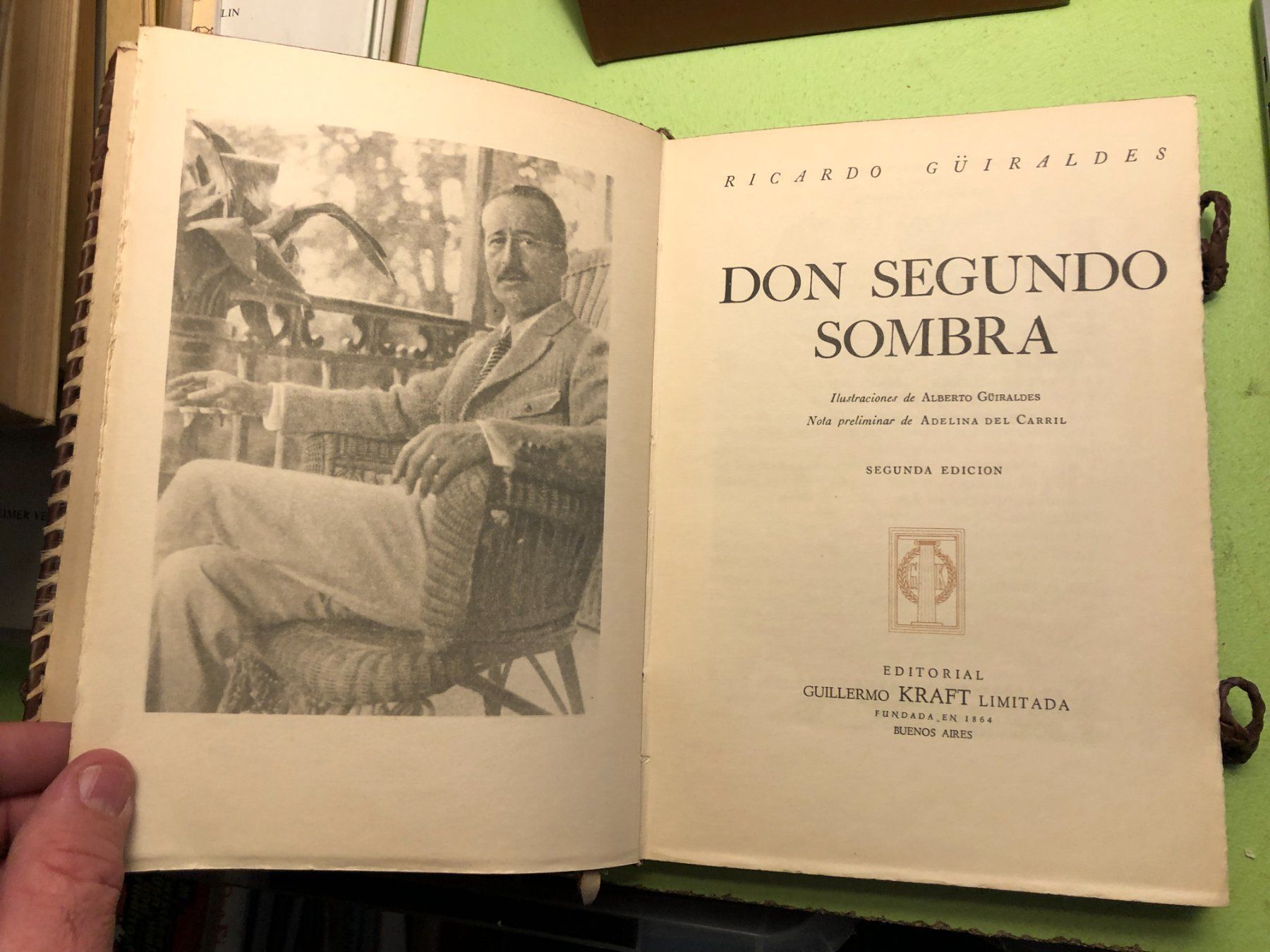 Bücher: Ricardo GÜIRALDES: DON SEGUNDO SOMBRA – Gebraucht aus Zürich von allp 2