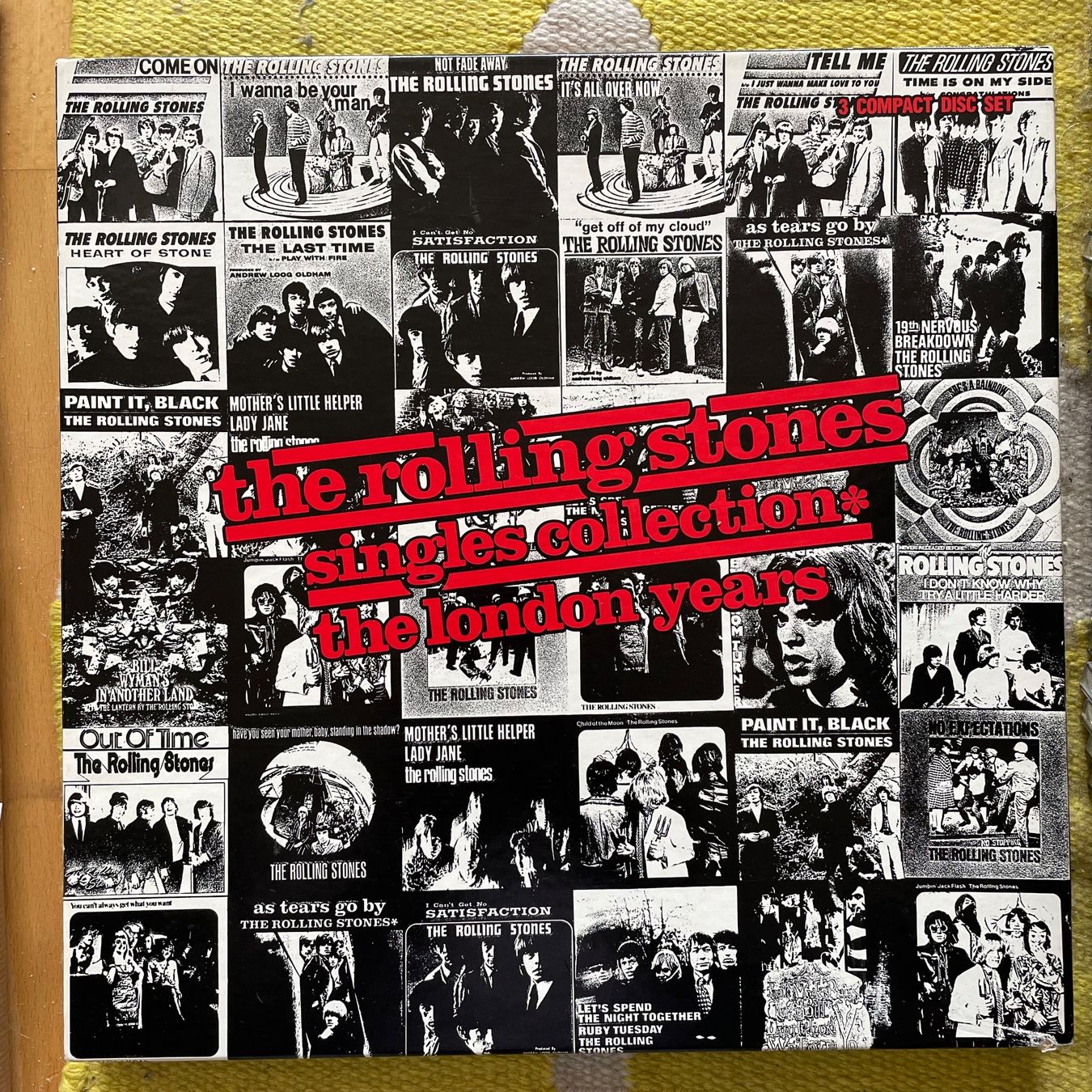 CD: ROLLING STONES-3CD BOX SET SINGLES COLLECTION MIT BUCH – Usato da Rorschacherberg venduto da CD-Roli