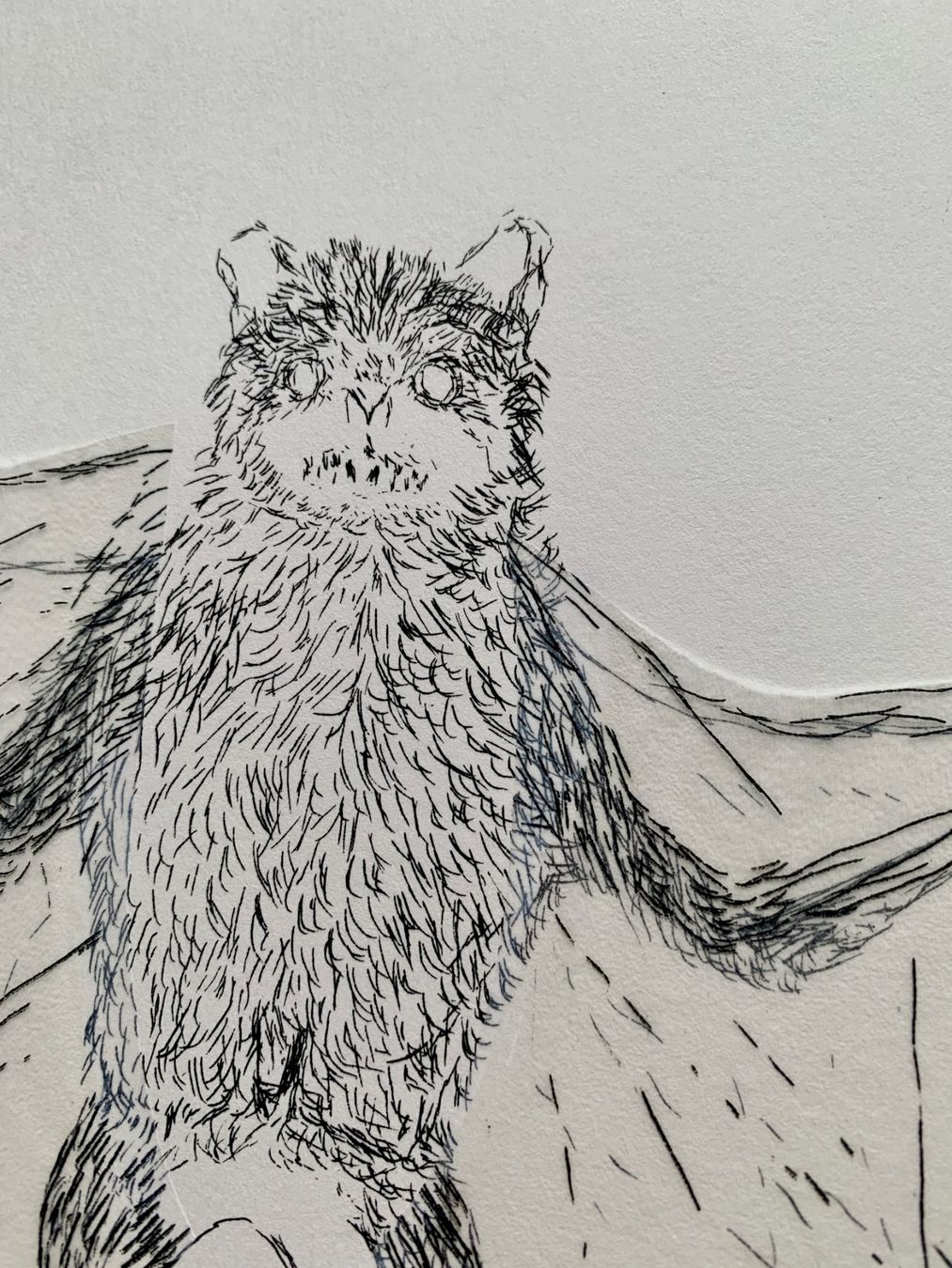 Grafiken & Lithographien: Kiki Smith - Lithographie Bat – Gebraucht aus Regensdorf von JoergR 2