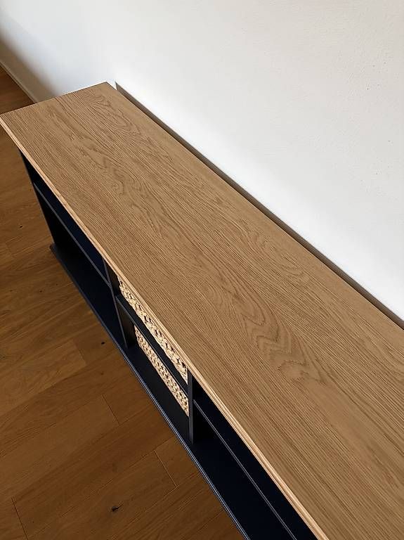 Mobili TV: TV Board schwarzblau - Neuwertig  – Nuovo e nell'imballaggio originale da Hindelbank venduto da Htybeler 2